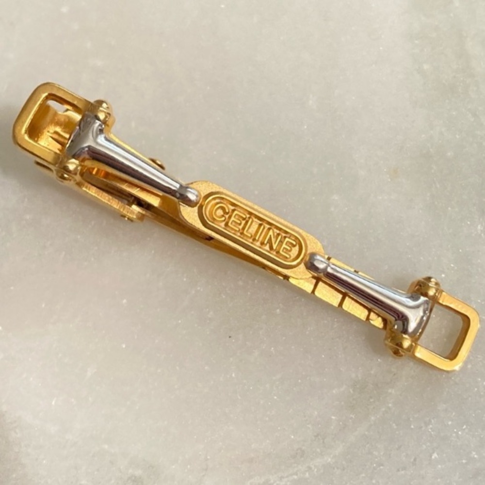 Celine Vintage Tie Clip